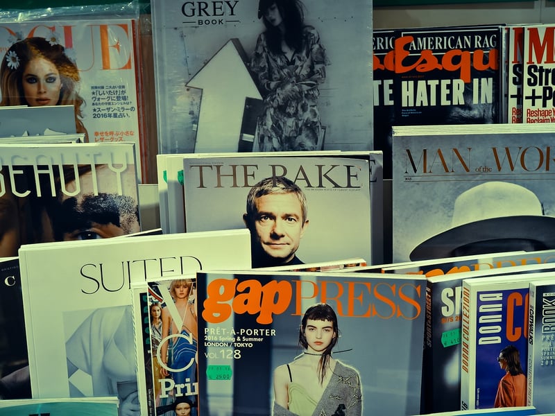 Upcycled Magazine Coasters